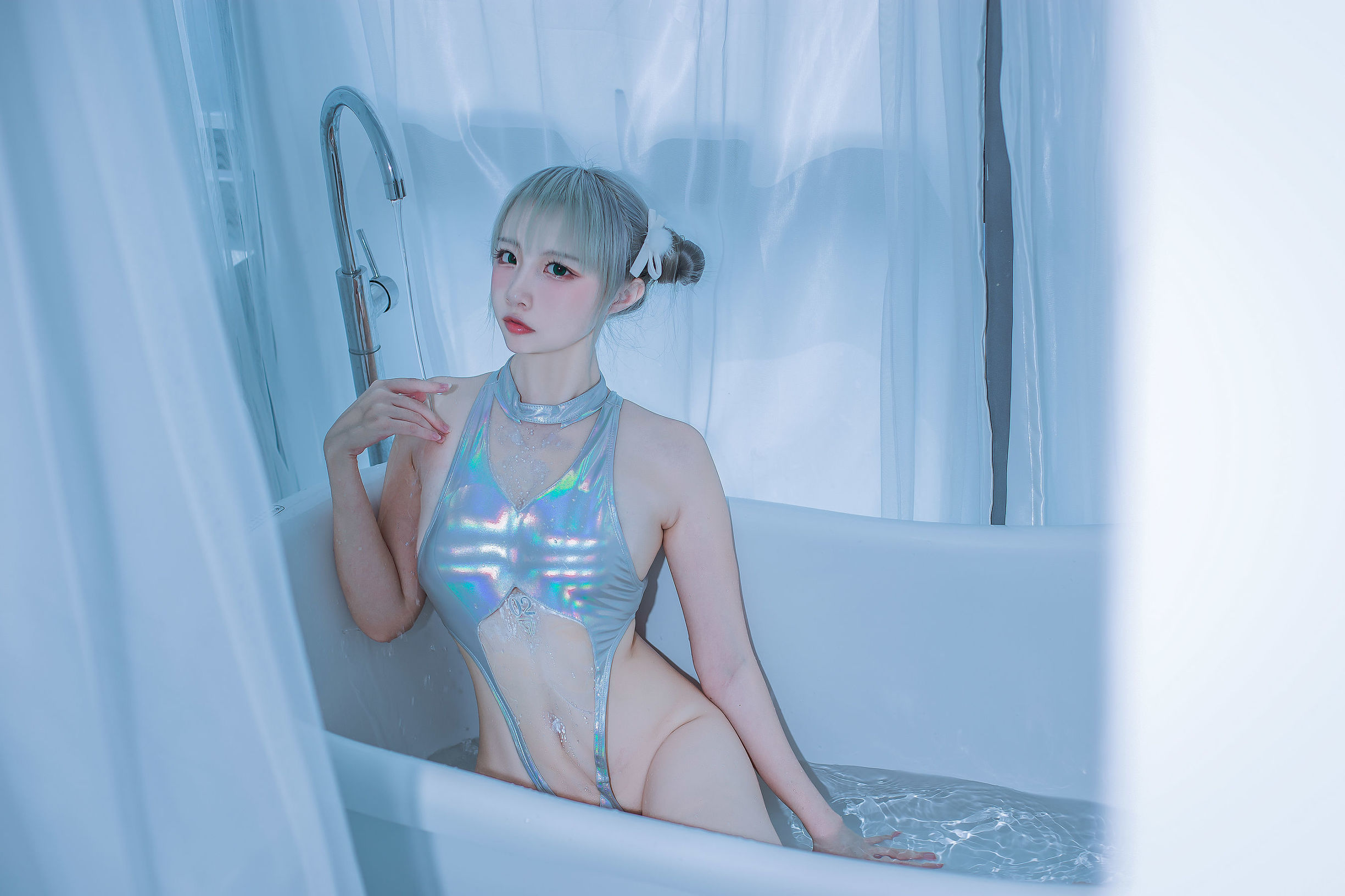 [网红COSER]人气Coser二佐Nisa私房魔鬼鱼插图2
